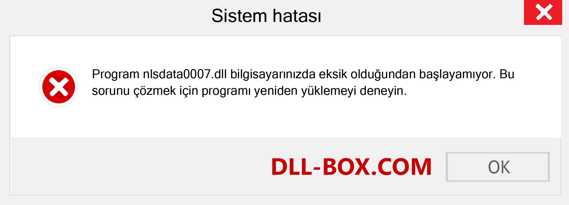 nlsdata0007.dll dosyası eksik mi? Windows 7, 8, 10 için İndirin - Windows'ta nlsdata0007 dll Eksik Hatasını Düzeltin, fotoğraflar, resimler